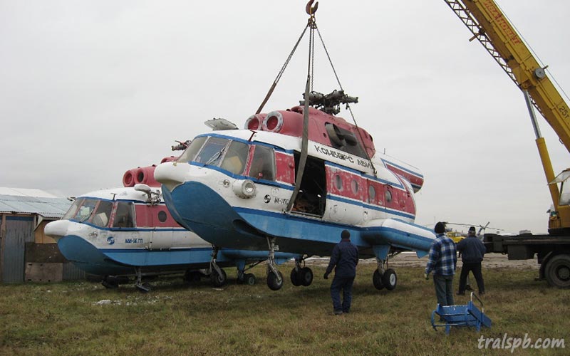 перевозка поисково-спасательного вертолета Ми-14ПС