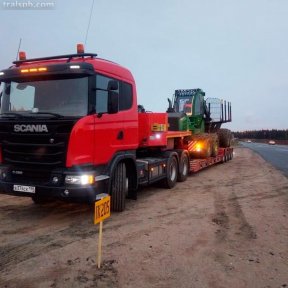 Фото | Перевозка лесозаготовительной техники