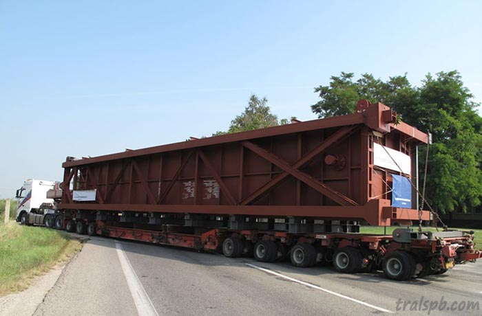 перевозка длинномерных грузов автомобильным транспортом