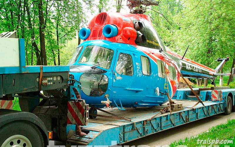 перевозка вертолета МИ-2
